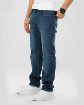 بنطلون جينز بقصه مستقيمه